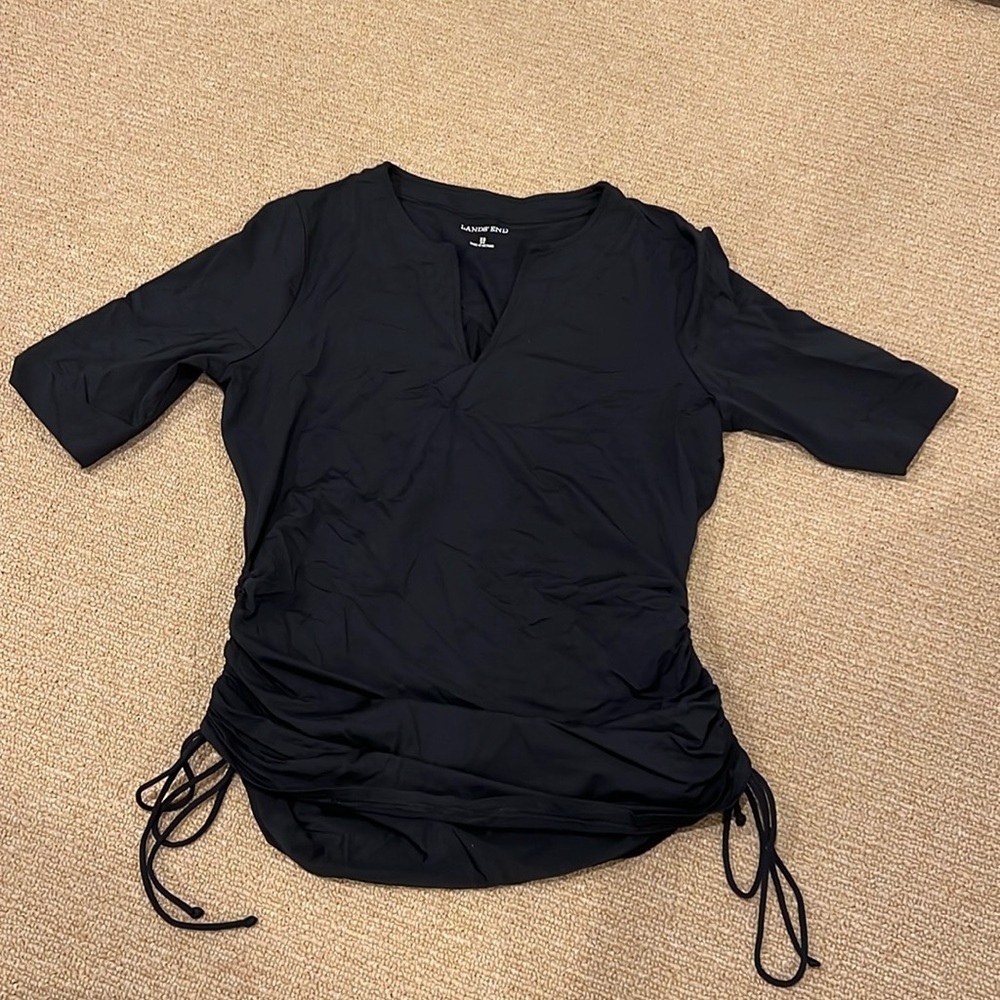 Lands’ End Black Rash Gaurd